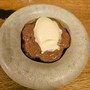 Erd�pfeleis mit Portweinreduktion und Schokoladenmousse
