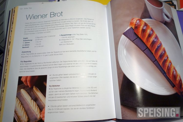 Wiener Brot aus sem Teig