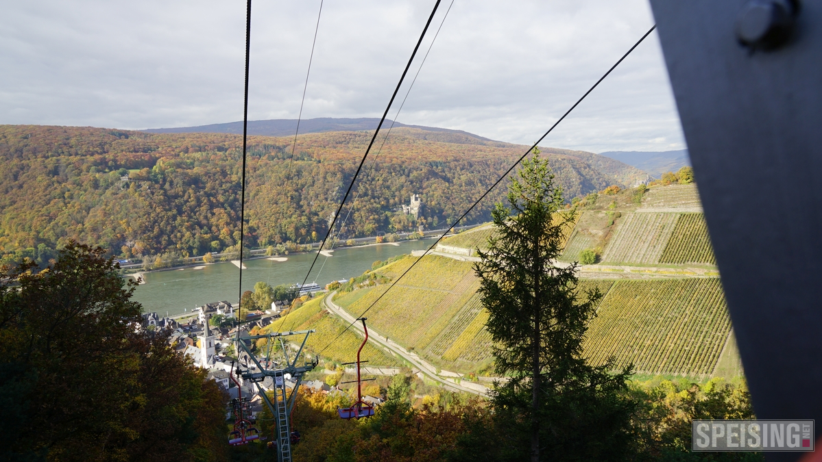 Assmannshausen mit den Sesselift