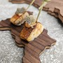 Geflmmter Blutausaibling, gerucherter Paprika & Rauchsalz