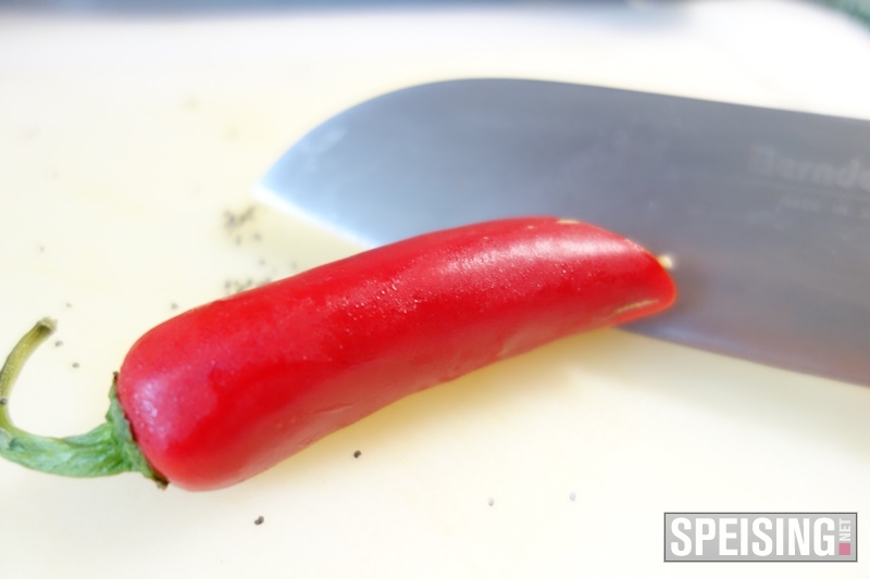 Gurkensalat Milde Chilis